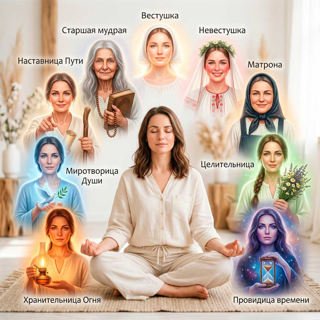 Курс лекций и медитаций "Девять кругов посвящения - Ведающая мать"